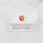 コーヒー1杯 |ハート 名刺 (裏面)