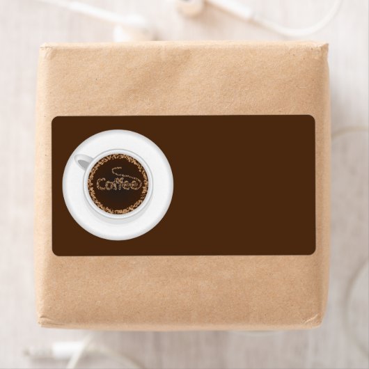 コーヒー1杯 ラベル (インサイチュ)