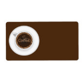 コーヒー1杯 ラベル (正面)