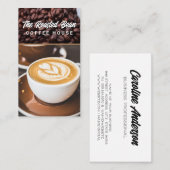 コーヒー1杯 | Beans | Barista 名刺 (正面/裏面)