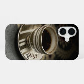 コーヒー1杯 iPhone 16ケース (裏面横)