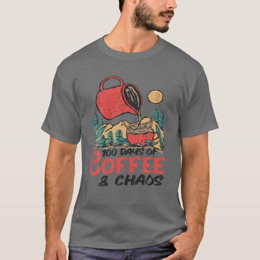 コーヒー100日 Tシャツ (正面)