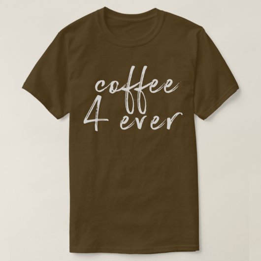 コーヒー4度 Tシャツ (デザイン正面)