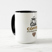 コーヒー.お前のためだ。 マグカップ (正面左)