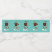 コーヒー.お茶か水。 ペットボトルラベル (シングルラベル)