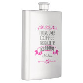 コーヒー、これにありますアルコール名前のための仕事が動かして下さい フラスク (右)