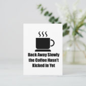 コーヒー・ゆっくり後退 ポストカード (スタンド正面)
