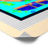 コーヒー&エッグアート ポスター (角)