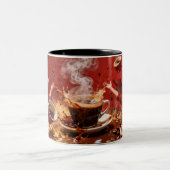コーヒー&エンジョイマグ ツートーンマグカップ (中央)