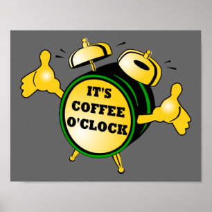 コーヒー・オクロック ポスター