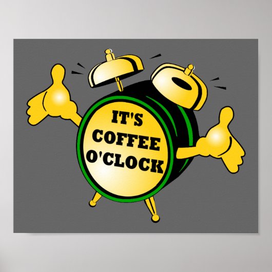 コーヒー・オクロック ポスター (正面)