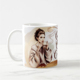 コーヒー、カオス&自信マグ芸術的- & Cozy コーヒーマグカップ