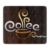 コーヒー カッティングボード (正面)