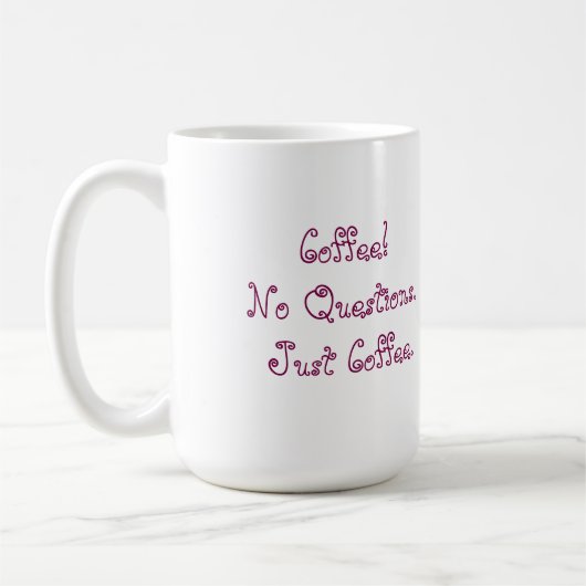 コーヒー!カップ コーヒーマグカップ (左)