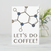 コーヒー(カフェイン分子)をやろう 招待状 (スタンド正面)