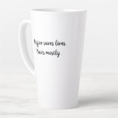 コーヒー カフェラテマグ (左アングル)