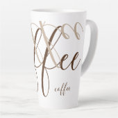 コーヒー カフェラテマグ (右アングル)