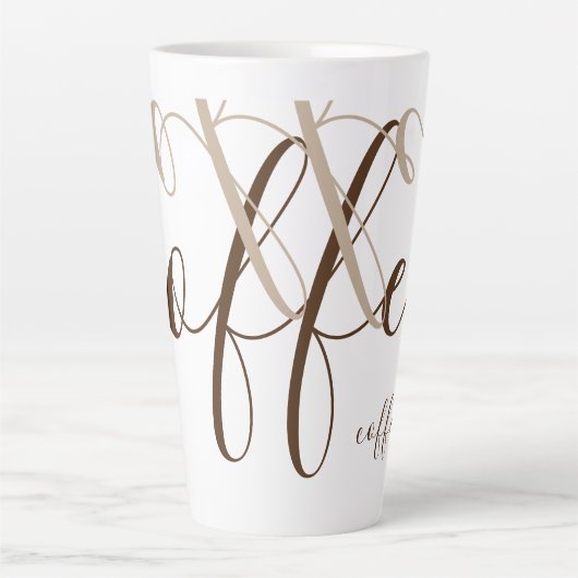 コーヒー カフェラテマグ (正面)