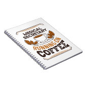 コーヒー・カランニングフェインの贈り物に関する医務長官の話 ノートブック (右側)