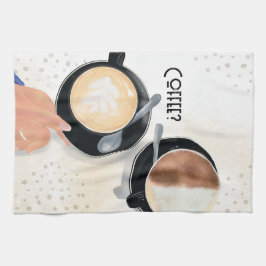 コーヒー? キッチンタオル