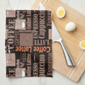 コーヒー キッチンタオル (四つ折り)