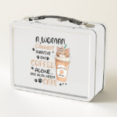 コーヒー&キャッツ – かわいいかわいいアート メタルランチボックス (裏面)