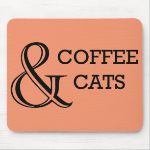 コーヒー&キャッツ マウスパッド