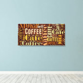 コーヒー キャンバスプリント (インサイチュ (ウッドフロア))
