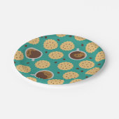 コーヒー&クッキー ペーパープレート (アングル)