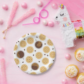 コーヒー&クッキー ペーパープレート (パーティー)