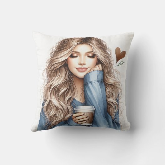 コーヒー クッション (裏面)