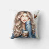 コーヒー クッション (正面)