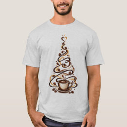 コーヒー グラフィックTシャツ コーヒー愛好家へのギフト Tシャツ