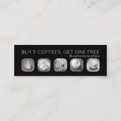 コーヒー·グラム·パンチ ロイヤリティカード (裏面)