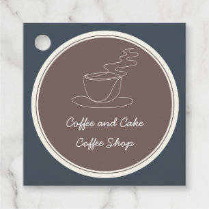 コーヒー&ケーキコーヒーショップ フェイバータグ