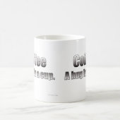 コーヒー-コップの抱擁 コーヒーマグカップ (中央)