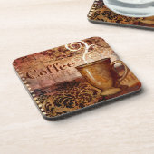 コーヒー コースター (左側)