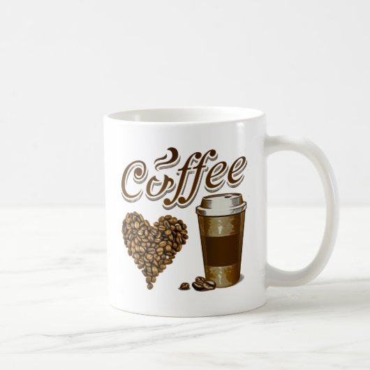コーヒー コーヒーマグカップ (右)