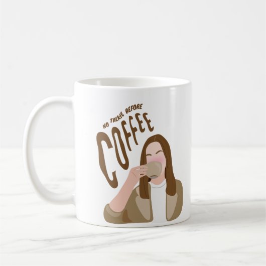 コーヒー コーヒーマグカップ (左)