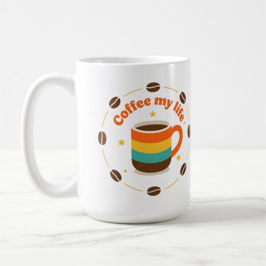コーヒー コーヒーマグカップ (左)