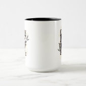 コーヒー(コーヒー好き)のコーヒー飲み屋を連れて来て マグカップ (中央)