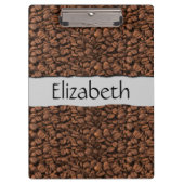 コーヒー,コーヒー豆,アラビカコーヒー,あなたの名前 クリップボード (正面)