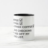 コーヒー,コーヒー,もう1つのコーヒー マグカップ (中央)