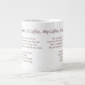 コーヒー、コーヒー(キャプテン、キャプテン)マグ ジャンボコーヒーマグカップ (正面)