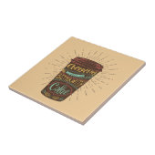 コーヒー・コーヒー・引用文 タイル (側面)