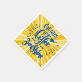 コーヒー&サンシャイン スタンダードカクテルナプキン (角)