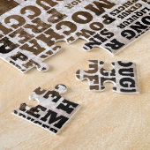 コーヒー ジグソーパズル (側面)