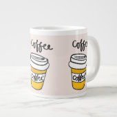 コーヒー ジャンボコーヒーマグカップ (正面右)