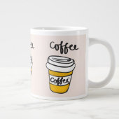 コーヒー ジャンボコーヒーマグカップ (右)