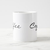 コーヒー ジャンボコーヒーマグカップ (正面)
